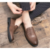 Men's Leather Loafers Handmade Slip-On Casual Shoes