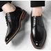 Fashion Lace-Up Casual Shoes Hot-selling Leather Oxford Shoes British Style Formal Dress Footwear Business Derby Shoe Sneakers