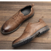 Men Casual Shoes Fashion Comfortable 2025 Leather Shoes